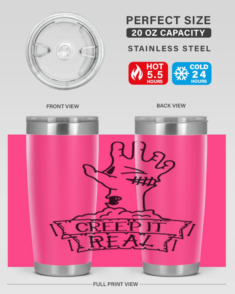 creep it real 81#- halloween- Tumbler