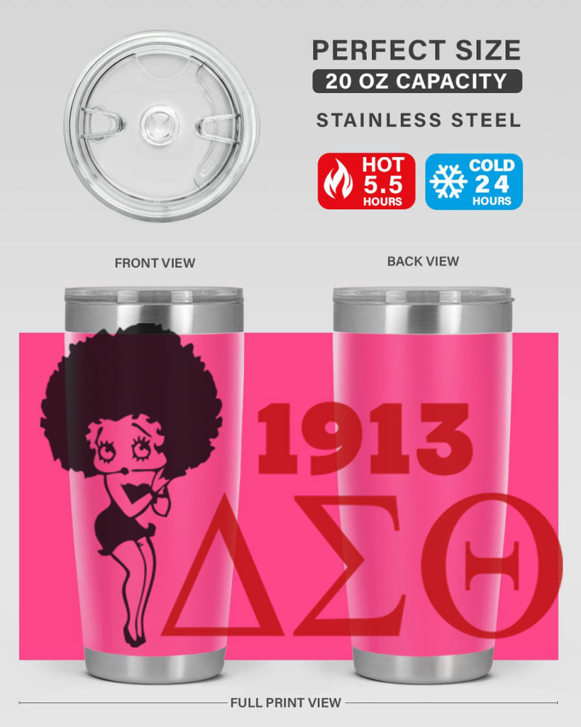 delta sigma theta 4#- black words phrases- Cotton Tank