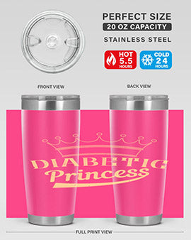 diabetic princess Style 42#- diabetes- Tumbler