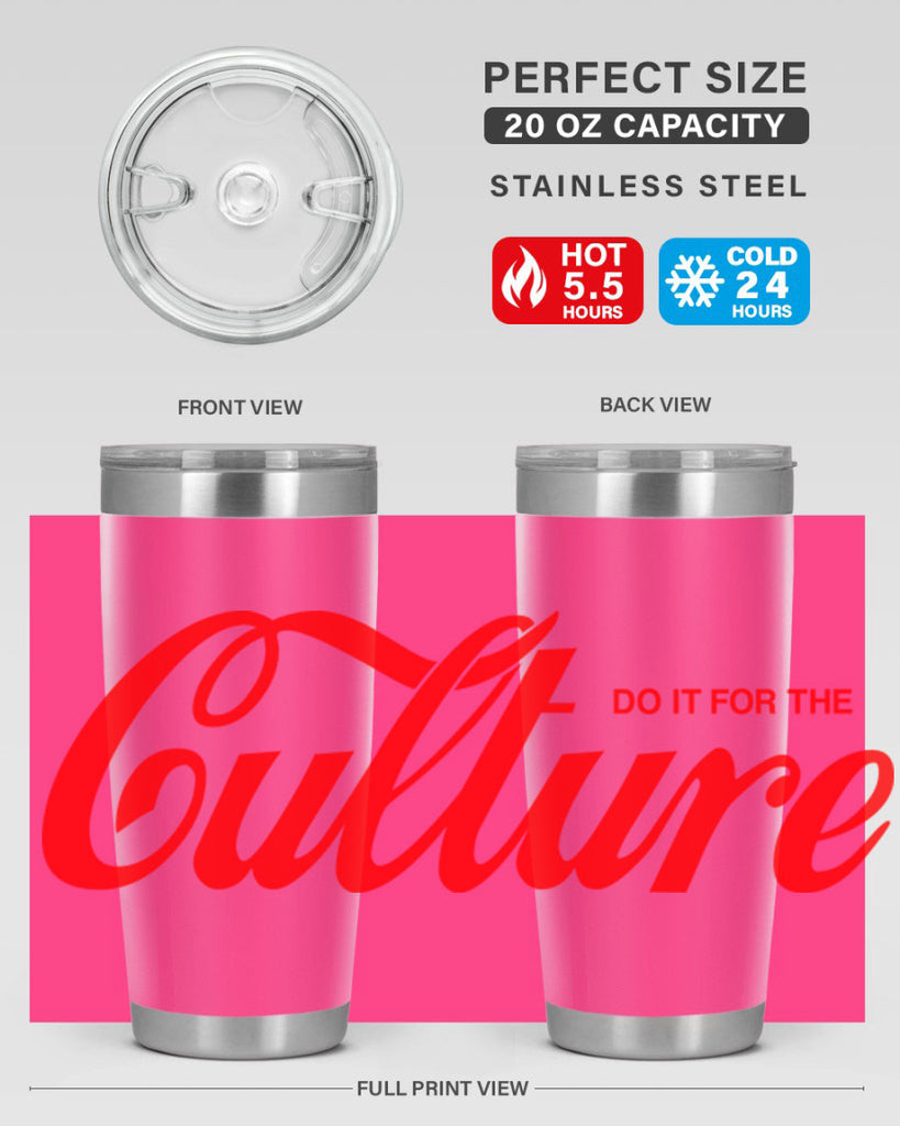 do it for the culture 171#- black words phrases- Cotton Tank