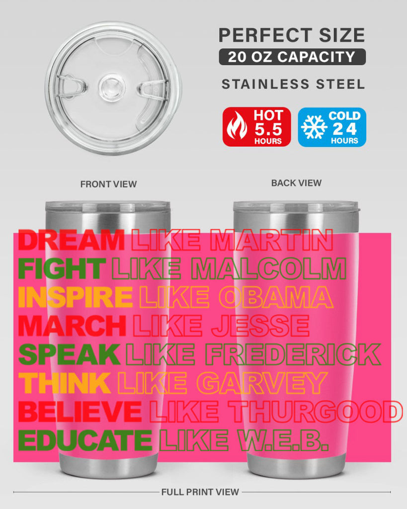 dream like martin 165#- black words phrases- Cotton Tank