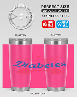 fight diabetes Style 38#- diabetes- Tumbler