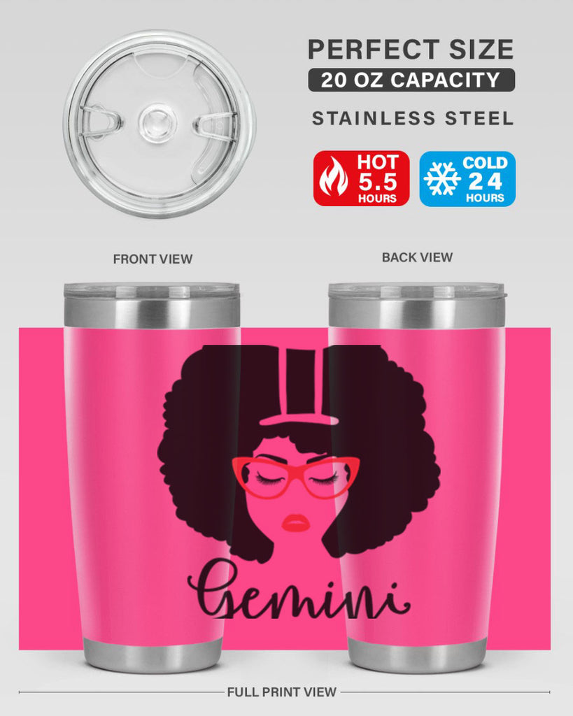 gemini 235#- zodiac- Tumbler