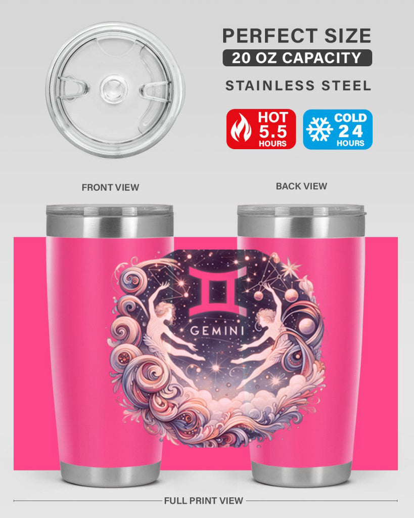 gemini 248#- zodiac- Tumbler