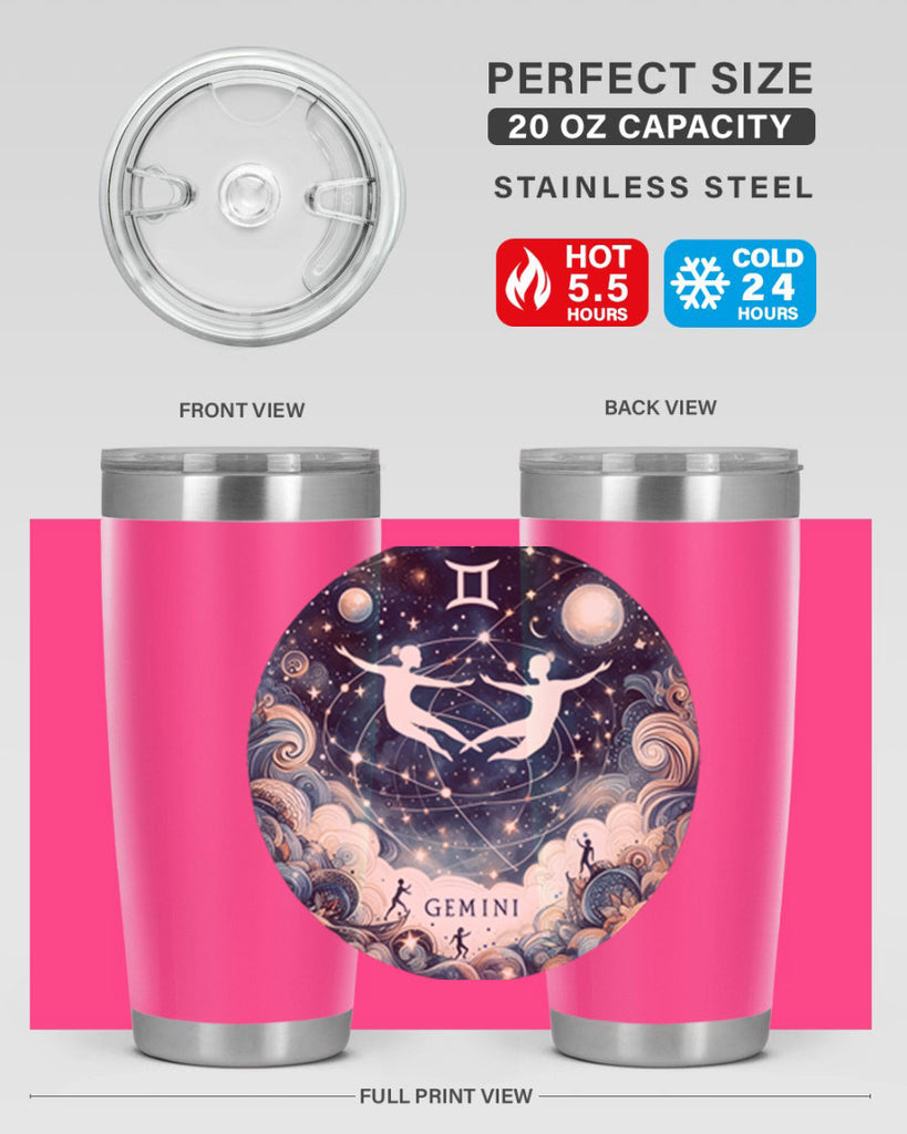 gemini 249#- zodiac- Tumbler