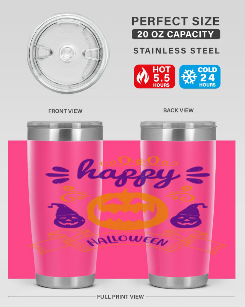happy halloween 154#- halloween- Tumbler