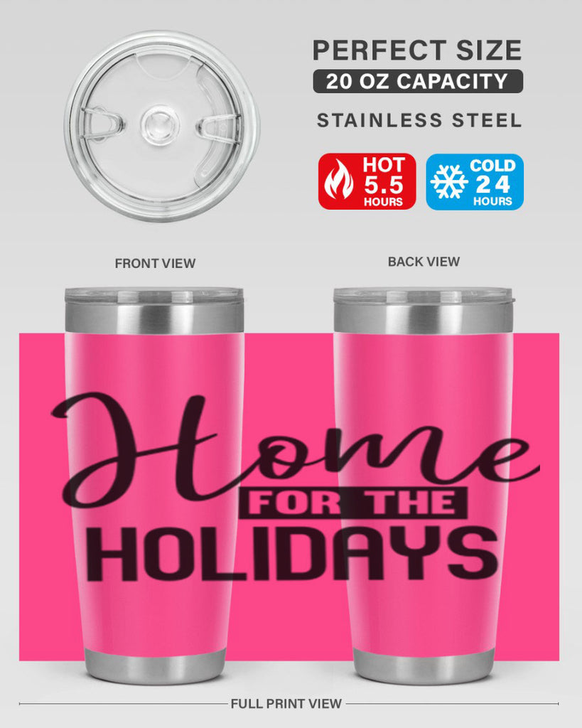 home for the holidays 194#- winter- Tumbler