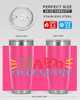 i am awesome Style 18#- autism- Tumbler