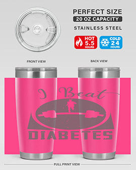 i beat diabetes Style 33#- diabetes- Tumbler