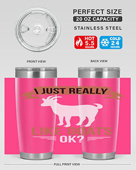 i just really like goats ok Style 3#- goat- Tumbler