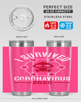 i survived coronavirus Style 32#- corona virus- Tumbler