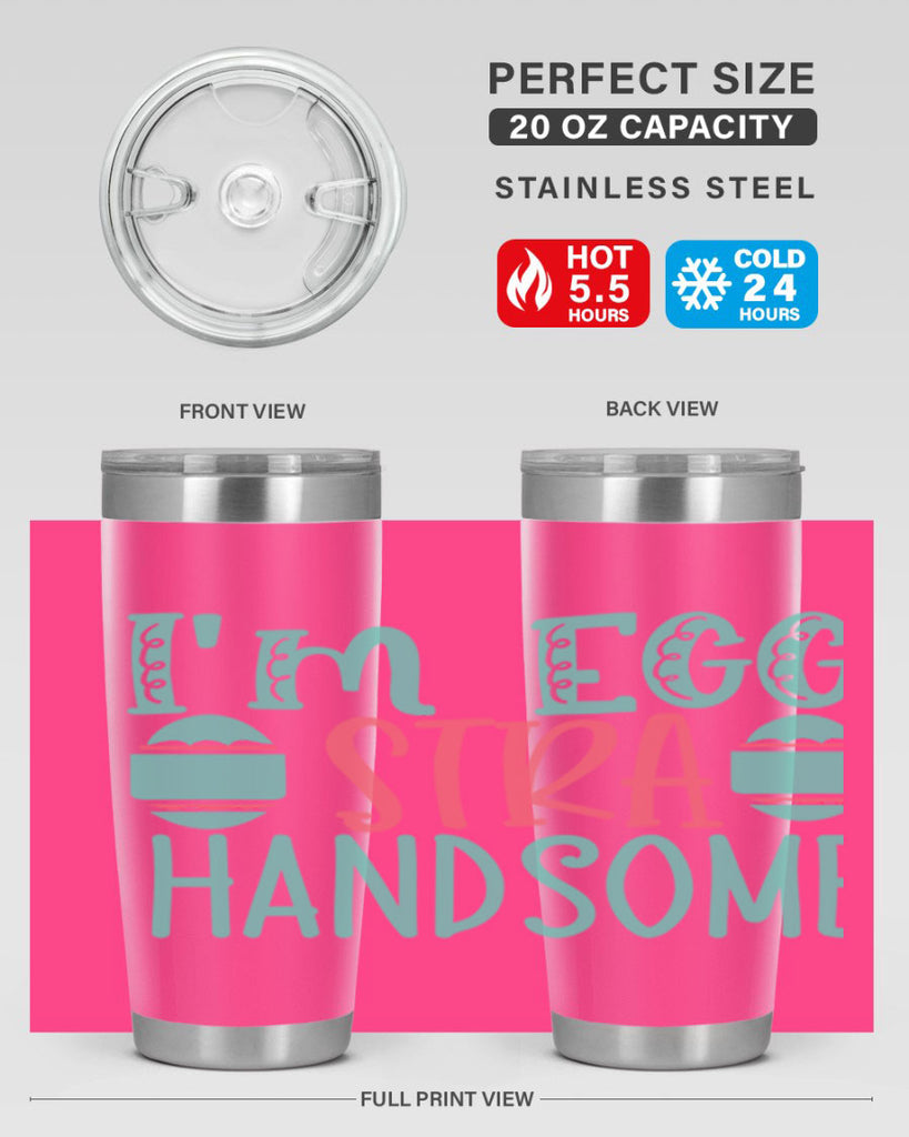im eggstra handsome 115#- easter- Tumbler