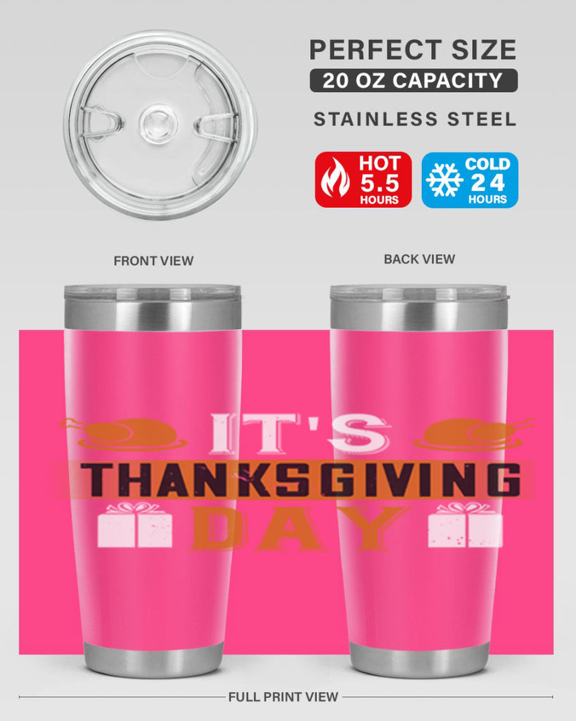 its thanksgiving day 26#- thanksgiving- Tumbler