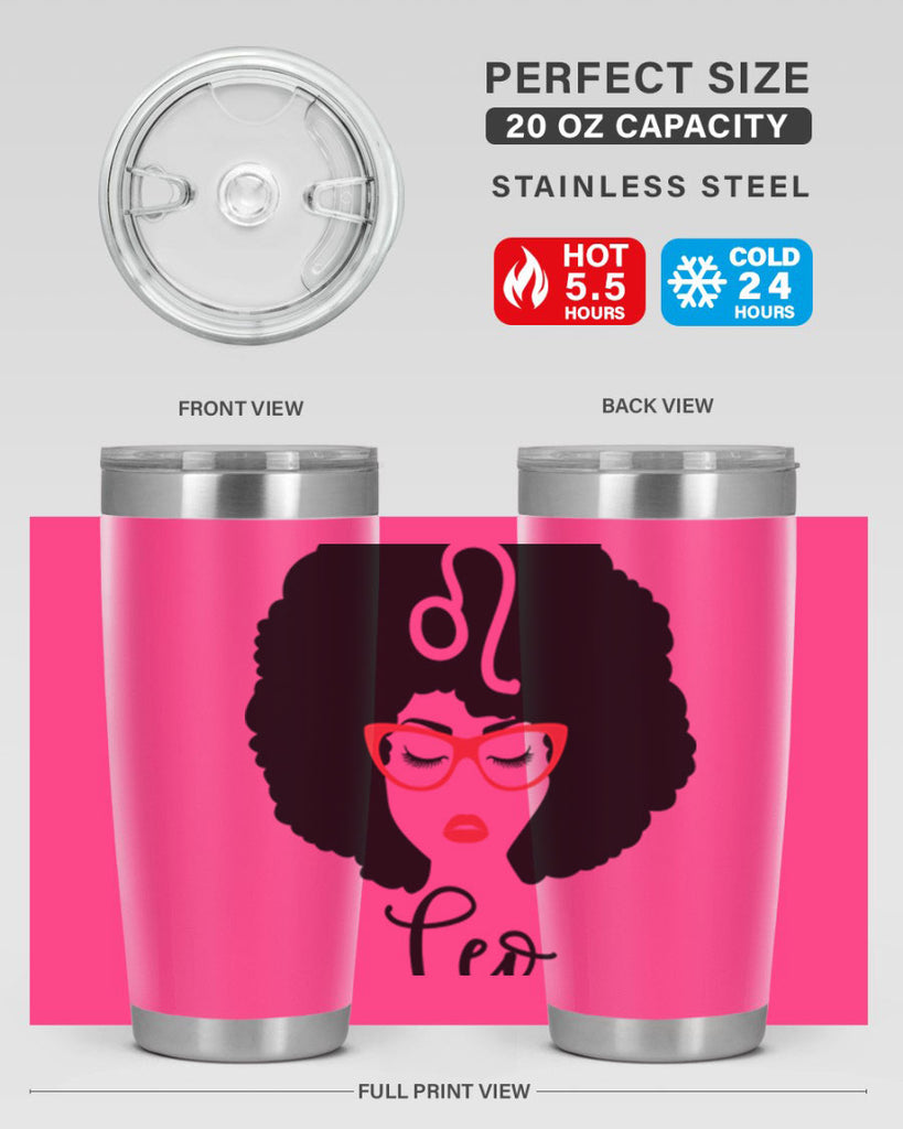leo 298#- zodiac- Tumbler