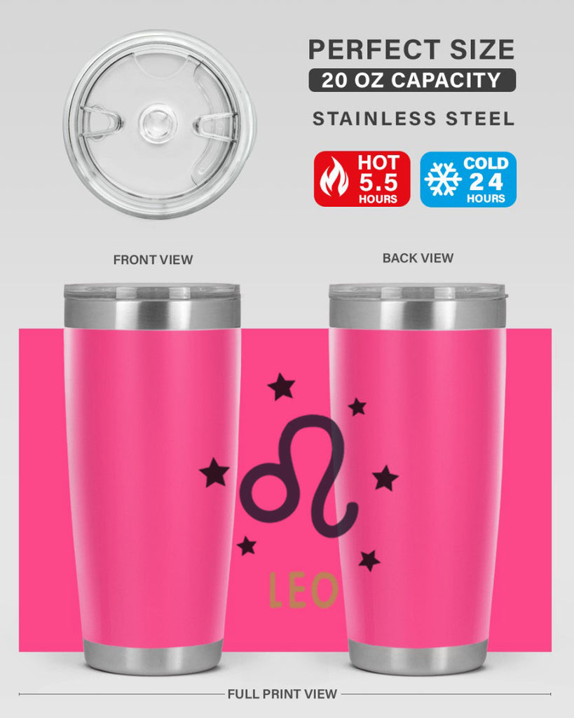 leo 305#- zodiac- Tumbler