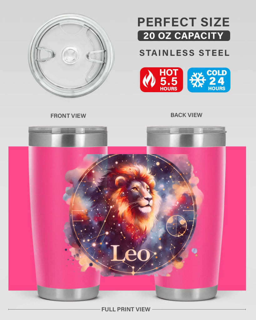 leo 312#- zodiac- Tumbler