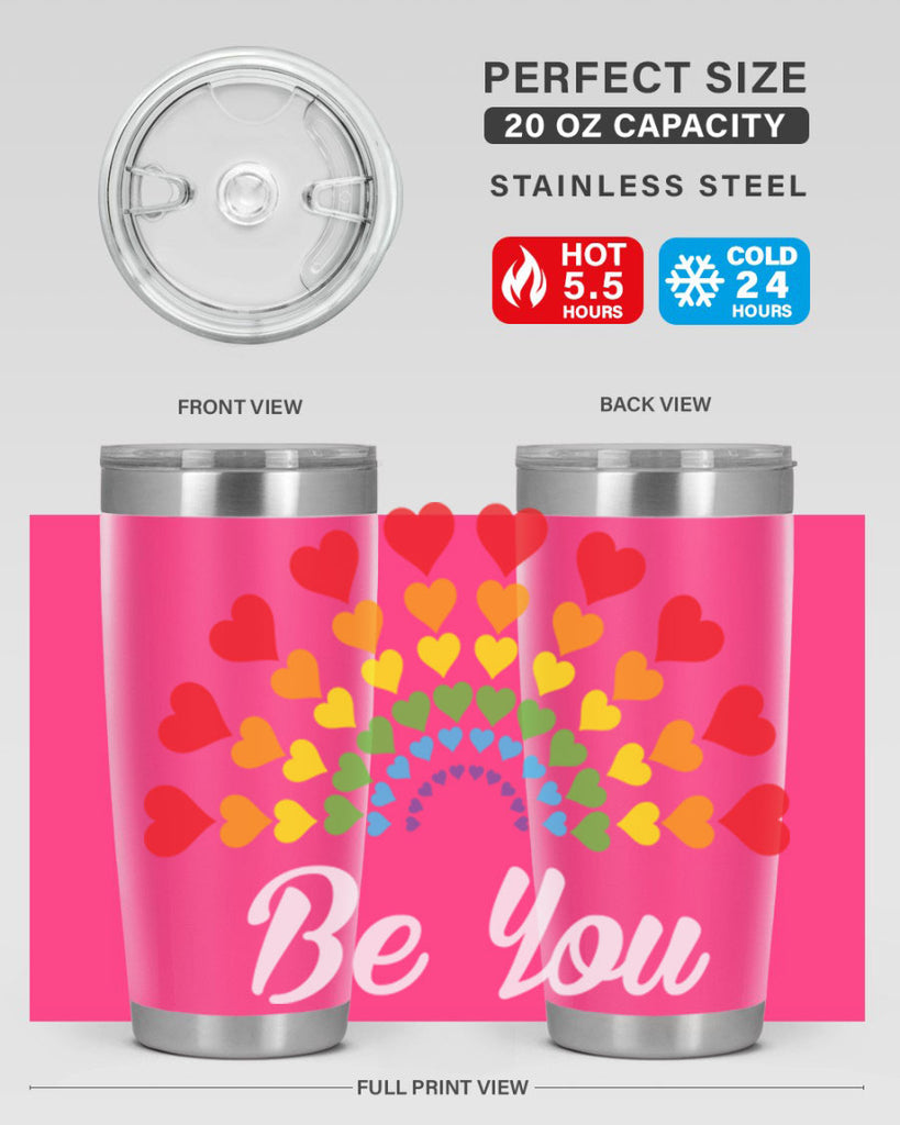lgbtq be you rainbow heart lgbt 90#- lgbt- Tumbler