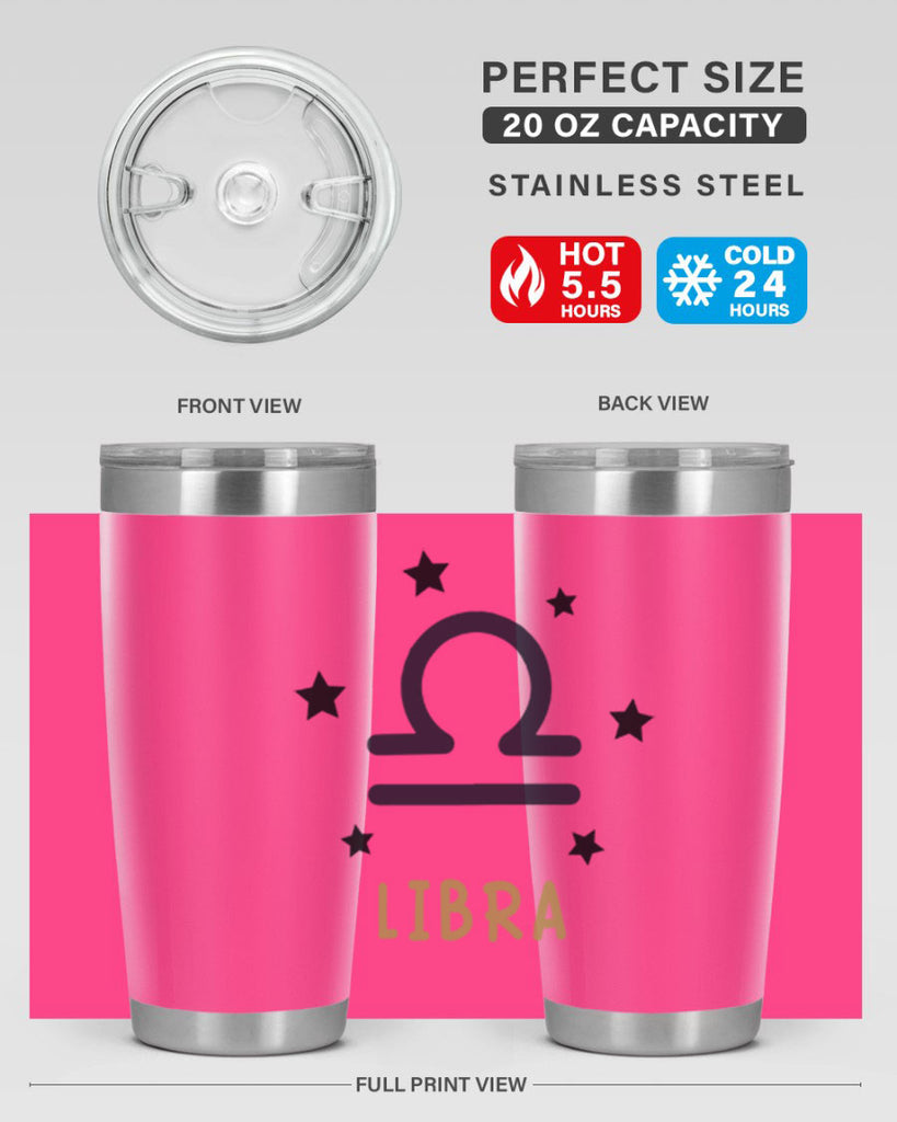 libra 336#- zodiac- Tumbler