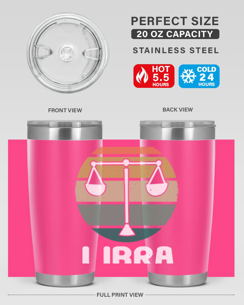 libra 337#- zodiac- Tumbler