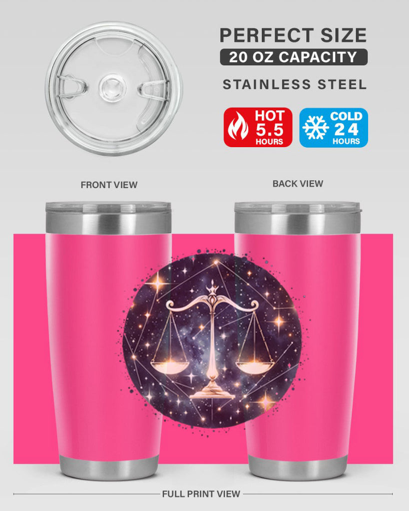 libra 340#- zodiac- Tumbler