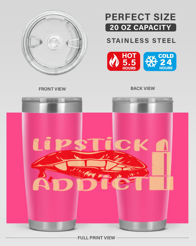 lipstick addict Style 197#- make up- Tumbler