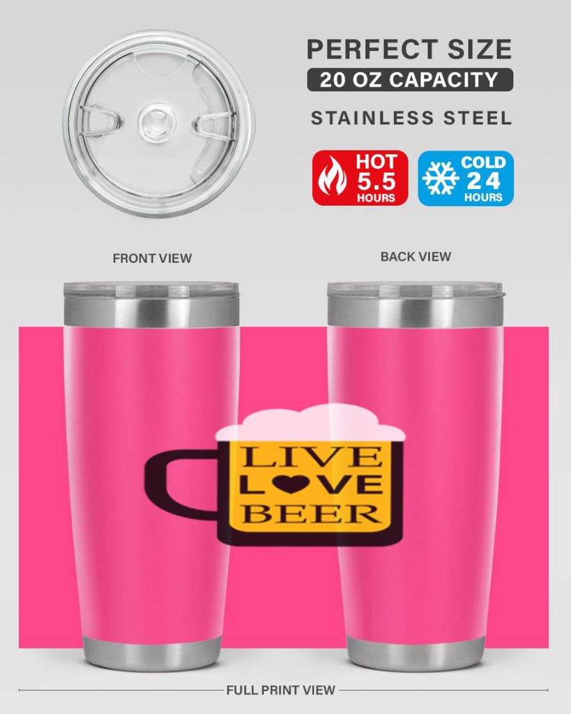 live love beer 63#- beer- Tumbler