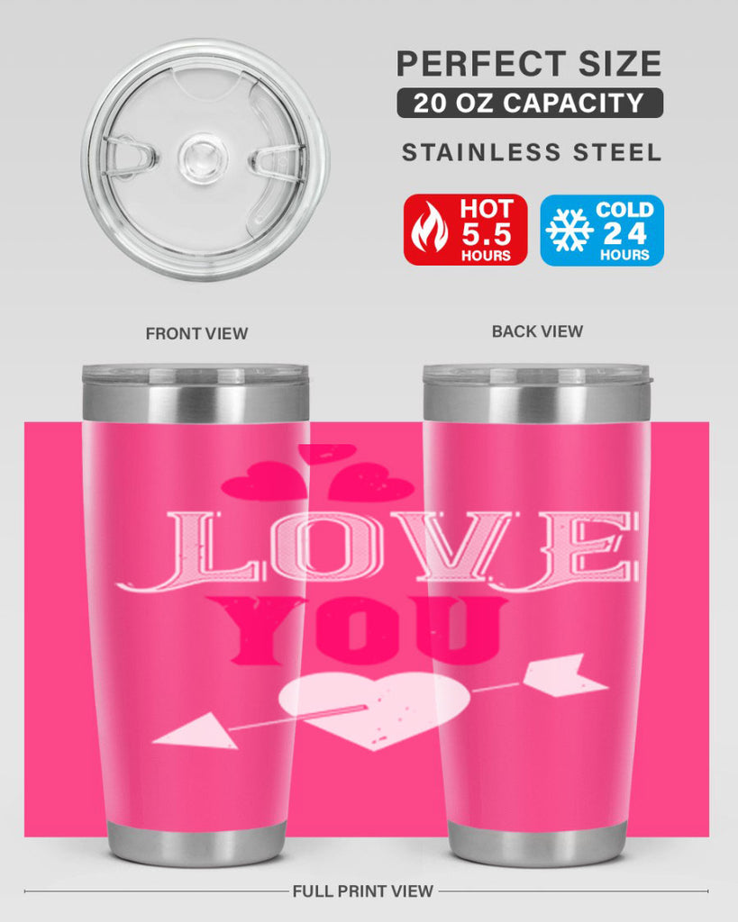 love you 42#- valentines day- Tumbler