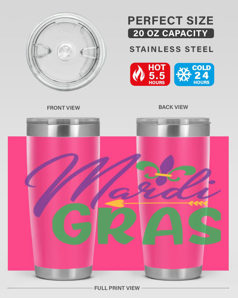 mardi gras 76#- mardi gras- Tumbler