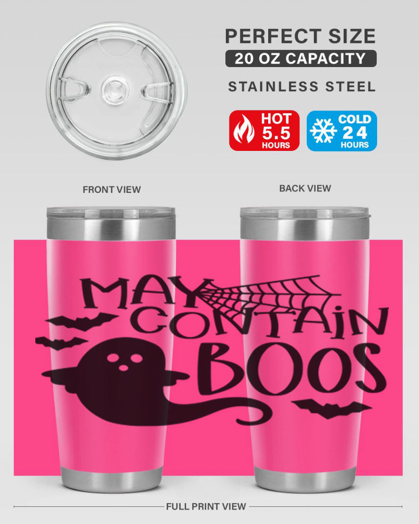 may contains boos 45#- halloween- Tumbler