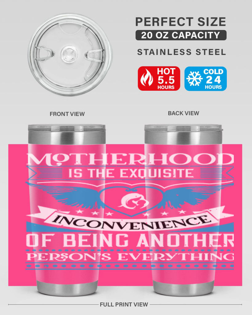motherhood is the exquisite 53#- mothers day- Tumbler