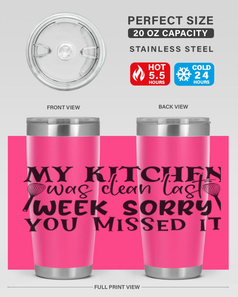 my kitchen was clean last week sorry you missed it 84#- kitchen- Tumbler