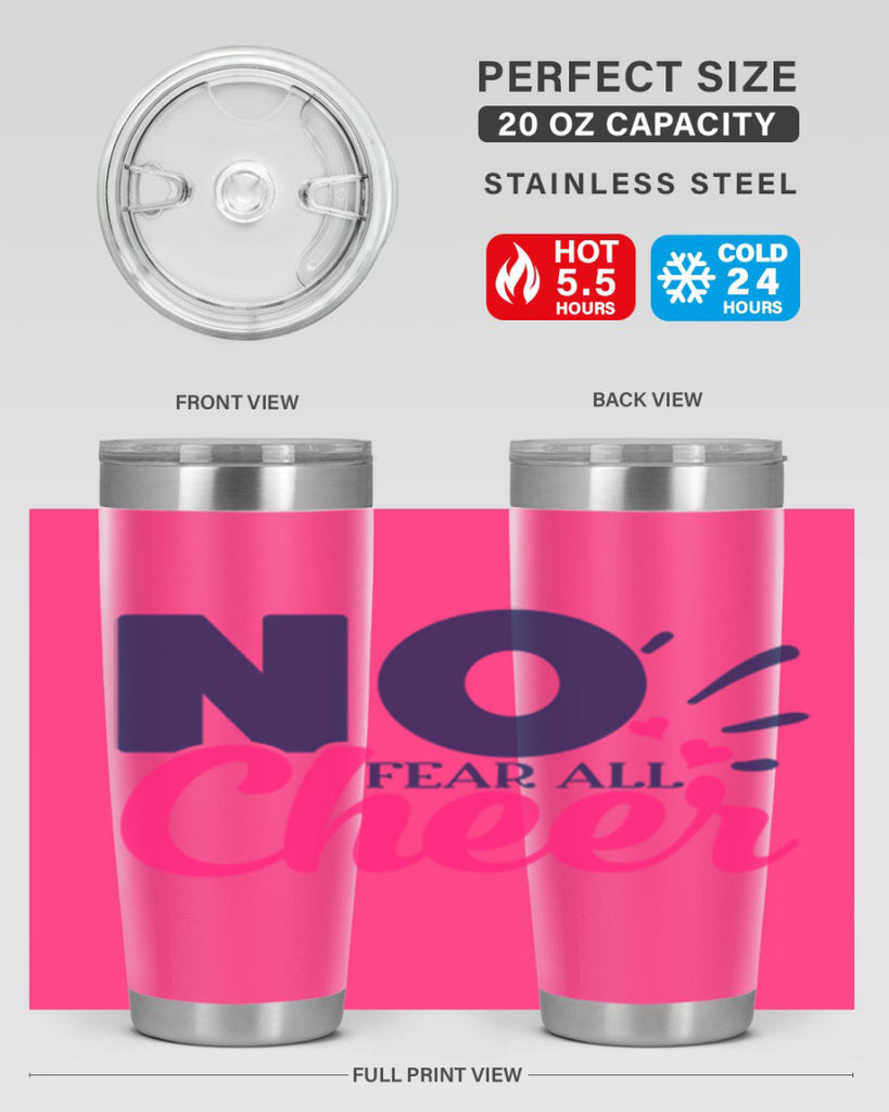 no fear all cheer 1728#- cheer- Tumbler