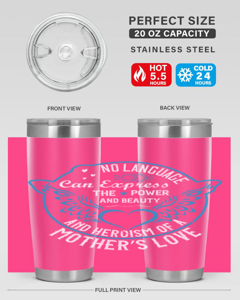 no language can express 39#- mothers day- Tumbler