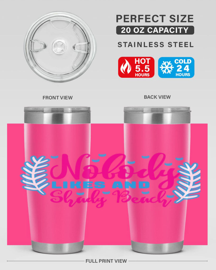 nobody likes and shady beach 520#- mermaid- Tumbler