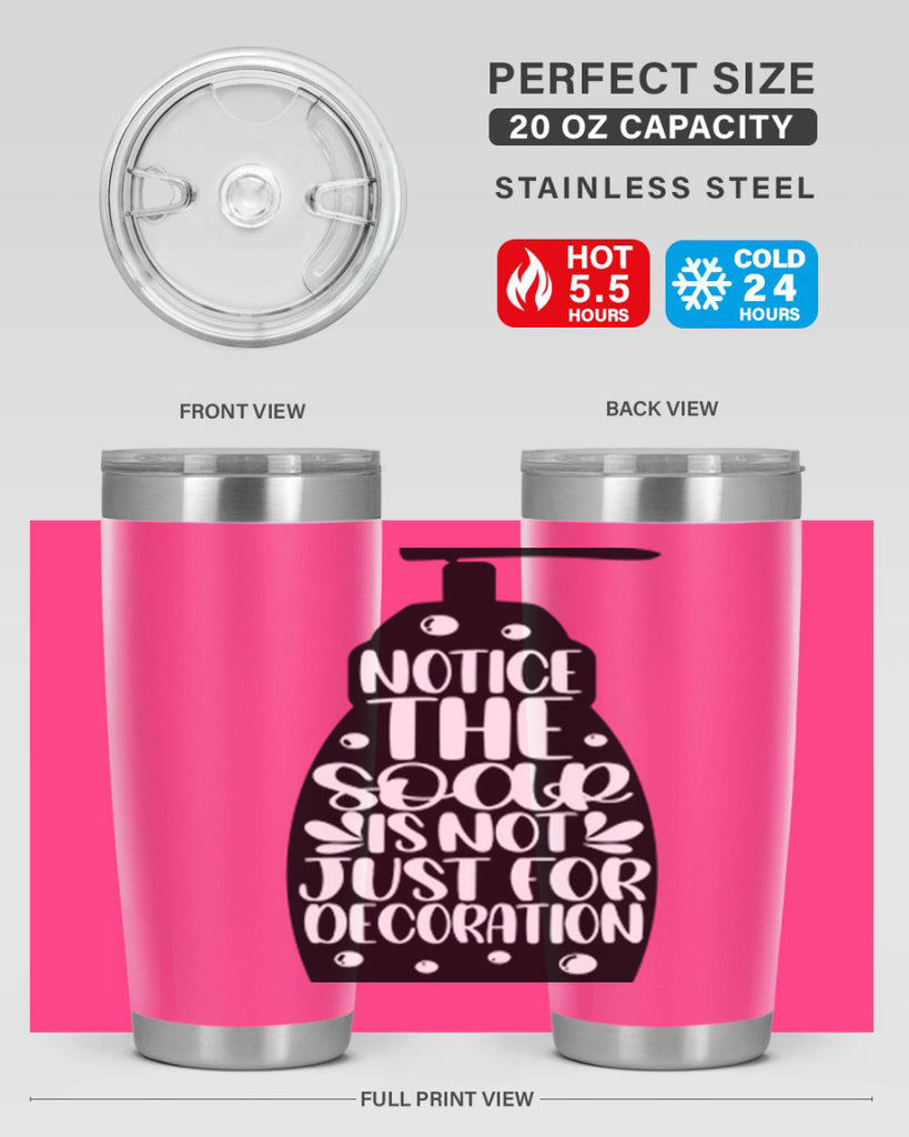 notice the soap is not just for decoration 25#- bathroom- Tumbler