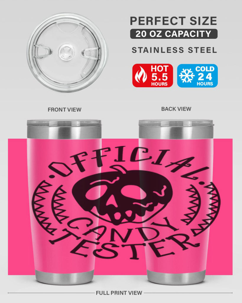 official candy tester 41#- halloween- Tumbler