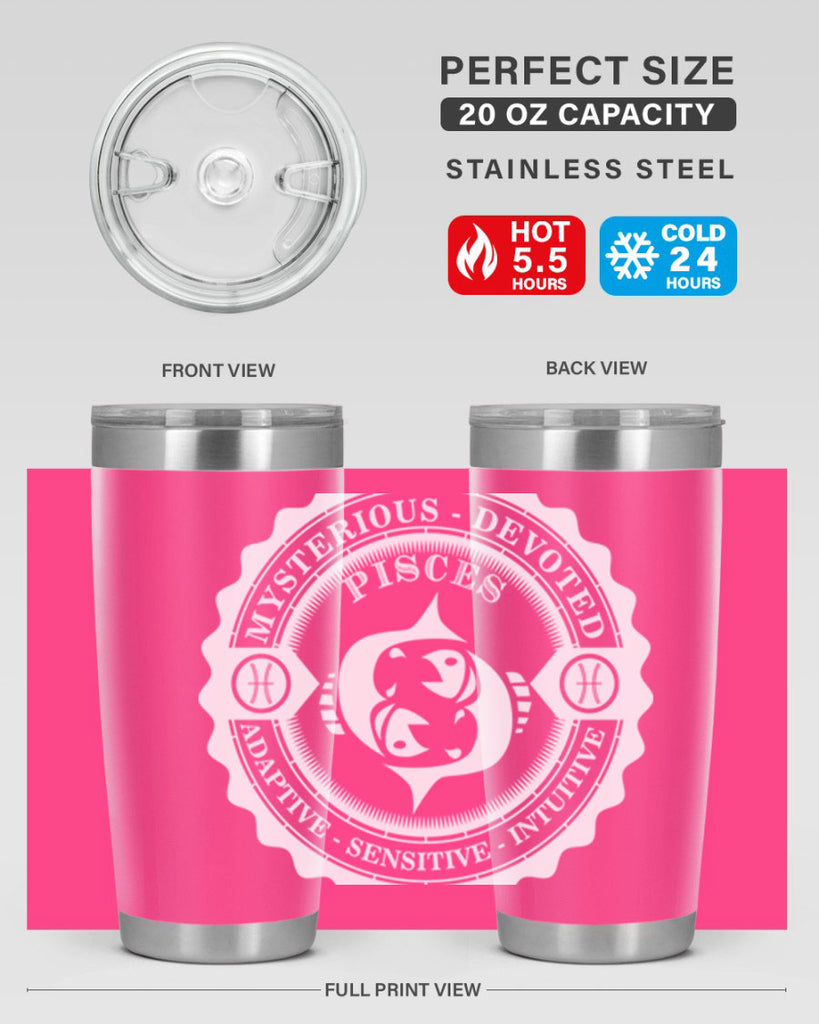 pisces 50#- zodiac- Tumbler