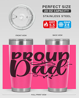 proud dad Style 37#- autism- Tumbler