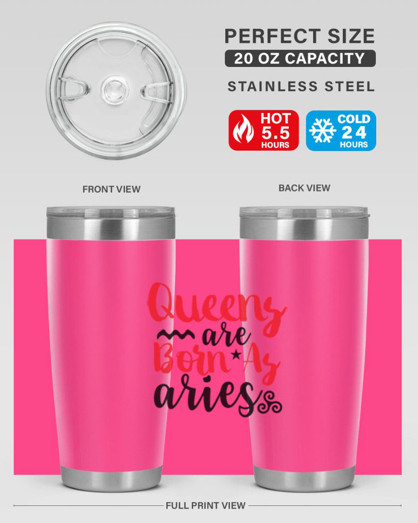 queens Are Born As Aries 384#- zodiac- Tumbler