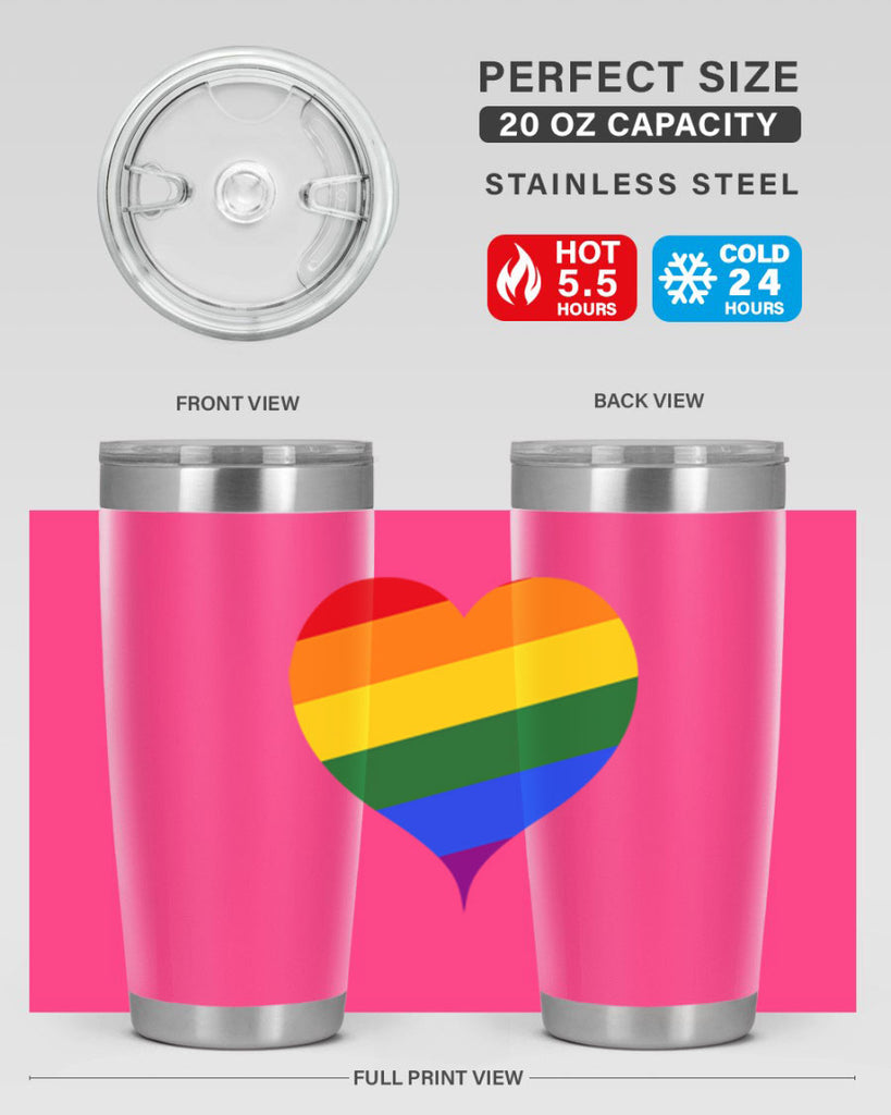 rainbow hear 8#- lgbt- Tumbler