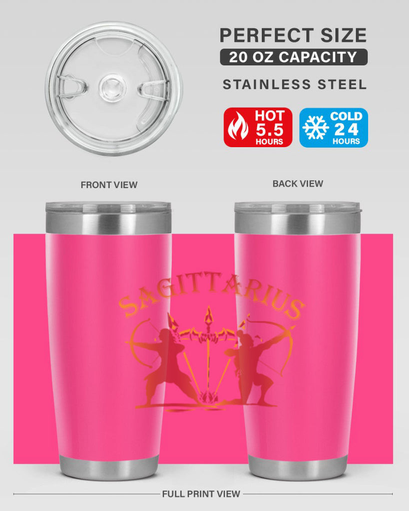 sagittarius 416#- zodiac- Tumbler