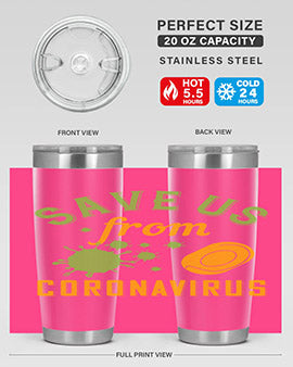 save us from coronavirus Style 24#- corona virus- Tumbler