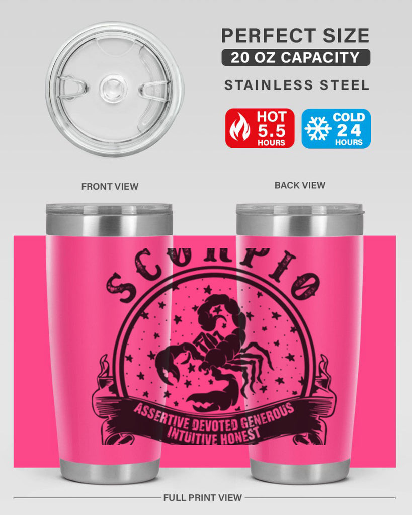 scorpio 29#- zodiac- Tumbler