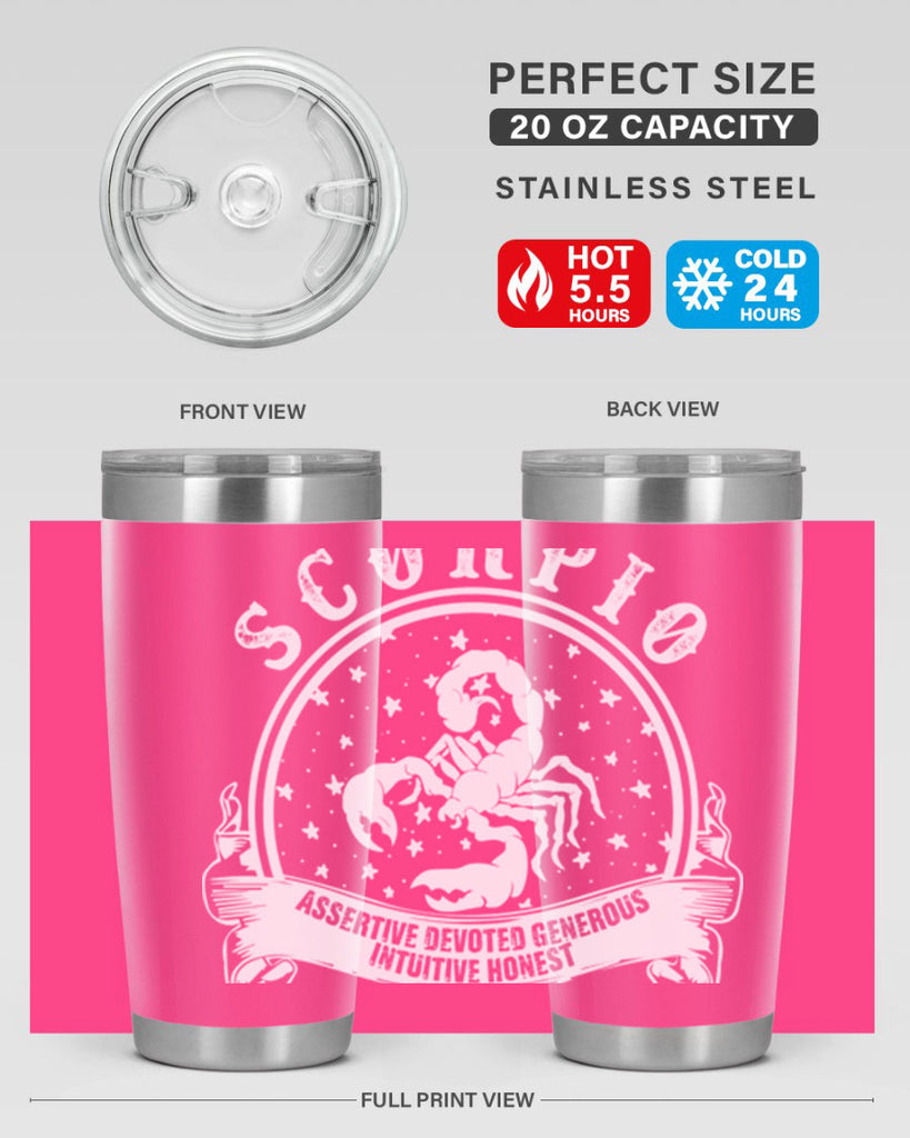 scorpio 30#- zodiac- Tumbler