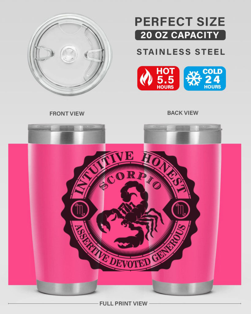 scorpio 31#- zodiac- Tumbler