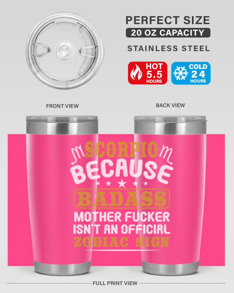 scorpio 432#- zodiac- Tumbler