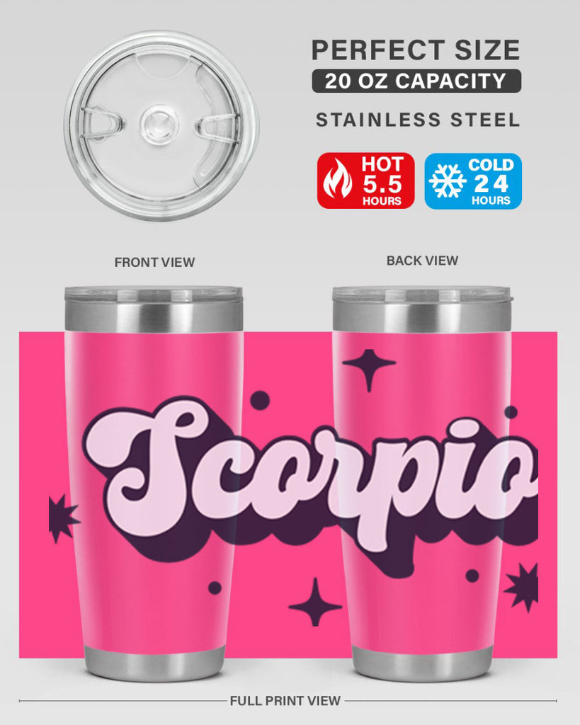 scorpio 454#- zodiac- Tumbler