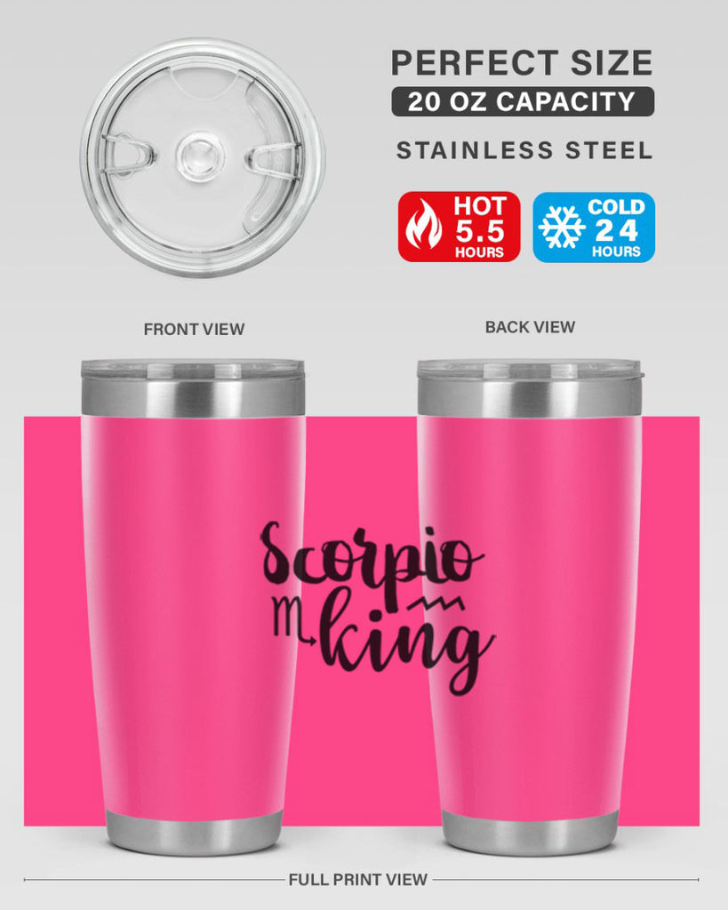 scorpio king 433#- zodiac- Tumbler