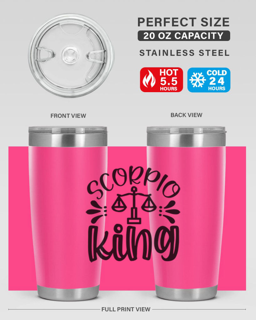 scorpio king 444#- zodiac- Tumbler