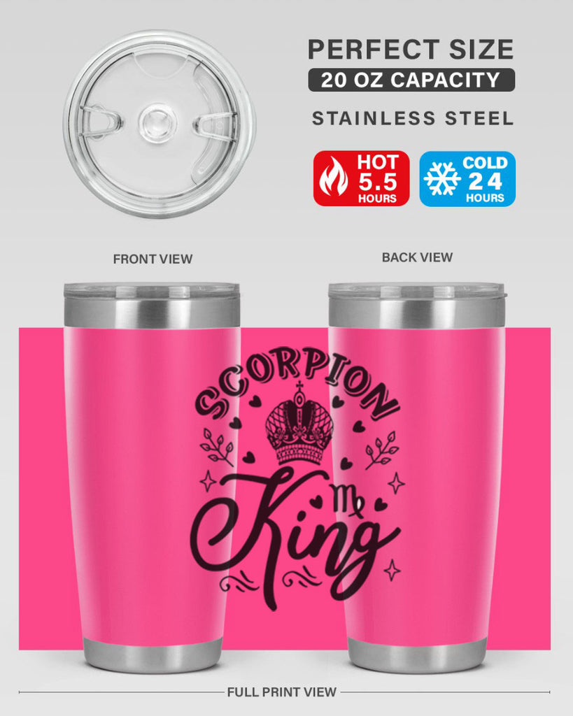 scorpio n king 465#- zodiac- Tumbler